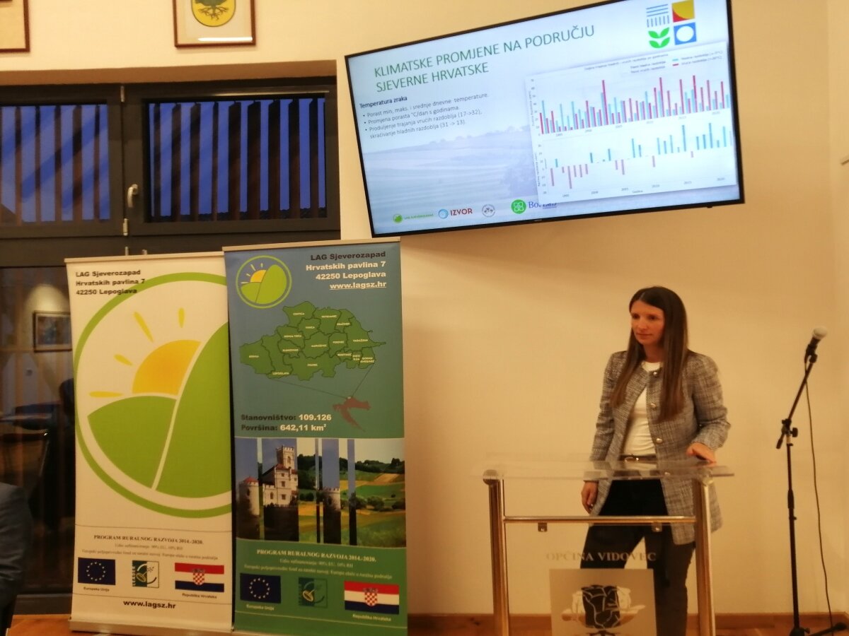 U Trnovcu i Domitrovcu održane prve u nizu radionica - Utjecaj klimatskih promjena na ratarstvo i povrćarstvo sjeverne Hrvatske