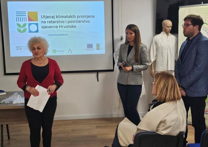 U Svetom Petru Orehovec održana posljednja u nizu radionica - Utjecaj klimatskih promjena na ratarstvo i povrćarstvo sjeverne Hrvatske